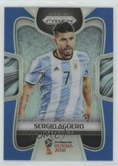 Sergio Aguero [Blue Prizm] Soccer Cards 2018 Panini Prizm World Cup Prices