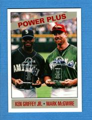 Ken Griffey Jr., Mark McGwire #164 Baseball Cards 2019 Topps Throwback Thursday Prices