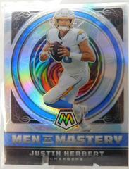 Justin Herbert [Silver] #MM-7 Football Cards 2022 Panini Mosaic Men of Mastery Prices