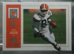 Kevin Johnson #24 Football Cards 2002 Upper Deck Piece of History Prices