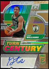 Grant Williams [Gold] Basketball Cards 2022 Panini Donruss Elite Turn of the Century Signatures Prices