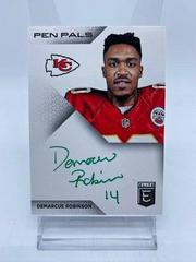 Demarcus Robinson [Green Ink] #PP-DR Football Cards 2016 Panini Donruss Elite Pen Pals Autographs Prices
