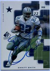 Emmitt Smith [Autograph] Football Cards 1999 SP Signature Prices