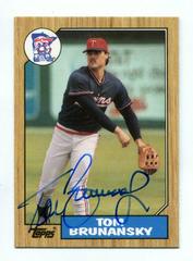 Tom Brunansky Baseball Cards 1987 Topps Tiffany Prices