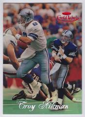 Troy Aikman [Class 2 Red] #5 Football Cards 1998 Topps Gold Label Prices