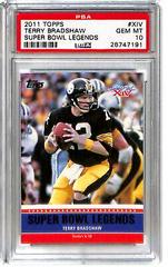 Terry Bradshaw Football Cards 2011 Topps Super Bowl Legends Prices