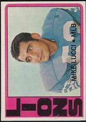 Mike Lucci Football Cards 1972 Topps Prices