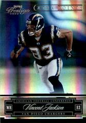Vincent Jackson [Xtra Points Black] #121 Football Cards 2007 Playoff Prestige Prices