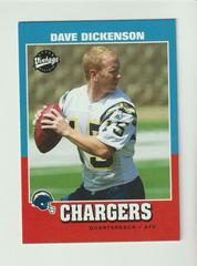 Dave Dickenson #250 Football Cards 2001 Upper Deck Vintage Prices