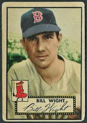 Bill Wight [Gray Back] Baseball Cards 1952 Topps Prices