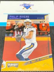 Philip Rivers [4th Down] Football Cards 2018 Panini Playoff Prices