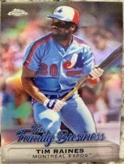 Tim Raines #FBC-12 Baseball Cards 2019 Topps Chrome the Family Business Prices