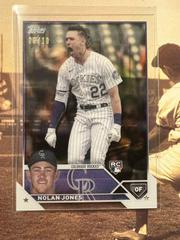 Nolan Jones [Clear] #US85 Baseball Cards 2023 Topps Update Prices