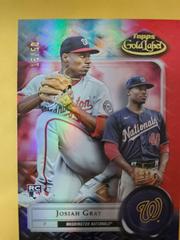 Josiah Gray [Class 2 Red] #80 Baseball Cards 2022 Topps Gold Label Prices