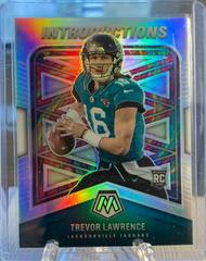 Trevor Lawrence [Silver] #I-1 Football Cards 2021 Panini Mosaic Introductions Prices