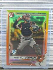 Adley Rutschman [Orange Foil] #BD-31 Baseball Cards 2021 Bowman Draft 1st Edition Prices