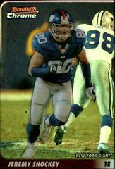 Jeremy Shockey [Refractor] #2 Football Cards 2003 Bowman Chrome Prices