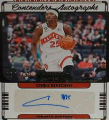 Chris Boucher #CA-CBC Basketball Cards 2022 Panini Contenders Autographs Prices
