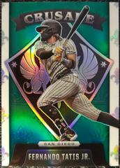 Fernando Tatis Jr. [Green] #22 Baseball Cards 2022 Panini Chronicles Crusade Prices