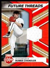 Bubba Chandler [Orange] #FT-BC Baseball Cards 2022 Panini Elite Extra Edition Future Threads Prices