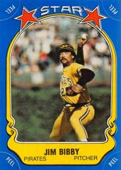 Jim Bibby #65 Baseball Cards 1981 Fleer Star Stickers Prices