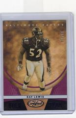 Ray Lewis [Purple] #GT-RL Football Cards 2019 Panini Certified Gold Team Prices
