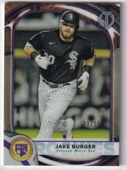 Jake Burger [Purple] Baseball Cards 2022 Topps Tribute Prices
