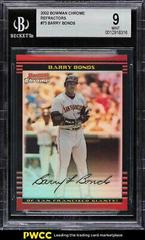 Barry Bonds [Refractor] #73 Baseball Cards 2002 Bowman Chrome Prices