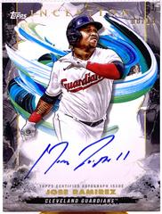 Jose Ramirez Baseball Cards 2023 Topps Inception Short Print Autographs Prices