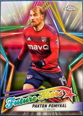 Paxton Pomykal Soccer Cards 2022 Topps Chrome MLS Future Stars Prices