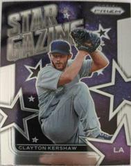 Clayton Kershaw [Silver Prizm] #SG-14 Baseball Cards 2022 Panini Prizm Star Gazing Prices