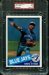Dave Stieb #22 Baseball Cards 1985 Topps Super Prices