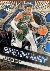 Jaden Ivey #15 Basketball Cards 2022 Panini Mosaic Breakaway Prices