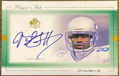 Joey Galloway [Green] #JG-A Football Cards 1999 SP Authentic Player's Ink Prices