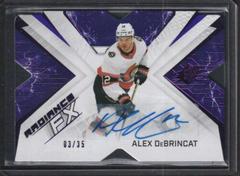 Alex DeBrincat [Purple Autograph] #RFX-47 Hockey Cards 2022 SPx Radiance FX Prices