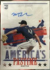 Matt Brash #AP-BR Baseball Cards 2022 Panini Chronicles America's Pastime Autographs Prices