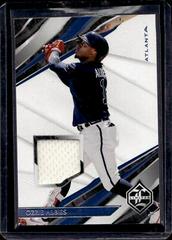 Ozzie Albies [Blue] #LS-OZ Baseball Cards 2022 Panini Chronicles Limited Swatches Prices