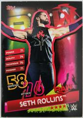 Seth Rollins Wrestling Cards 2020 Topps Slam Attax Reloaded WWE Prices