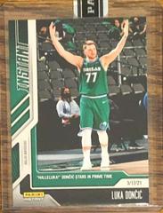 Luka Doncic [Green] #11 Basketball Cards 2020 Panini Instant Prices