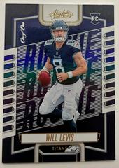 Will Levis [Spectrum Black] #114 Football Cards 2023 Panini Absolute Prices