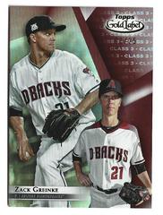 Zack Greinke [Class 3 Red] #19 Baseball Cards 2018 Topps Gold Label Prices