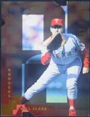 Will Clark [Gold] Baseball Cards 1997 Panini Donruss Press Proof Prices