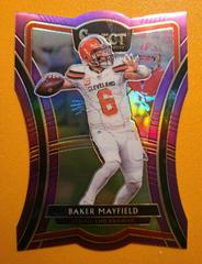 Baker Mayfield [Die Cut Purple Prizm] Football Cards 2019 Panini Select Prices