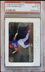 Juan Gonzalez Baseball Cards 1998 SP Authentic Prices