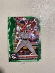 Juan Soto [Green] Baseball Cards 2022 Bowman Prices