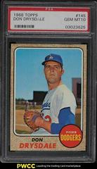 Don Drysdale Baseball Cards 1968 Topps Prices
