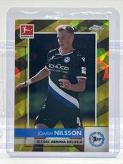 Joakim Nilsson [Yellow] #20 Soccer Cards 2020 Topps Chrome Bundesliga Sapphire Prices