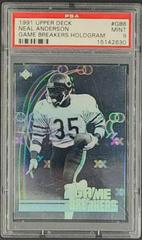 Neal Anderson #GB6 Football Cards 1991 Upper Deck Game Breakers Hologram Prices