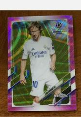 Luka Modric [Pink Xfractor] Soccer Cards 2020 Topps Chrome UEFA Champions League Prices