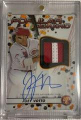Joey Votto [Orange] #DPAR-JV Baseball Cards 2023 Topps Pristine Popular Demand Autograph Relic Prices